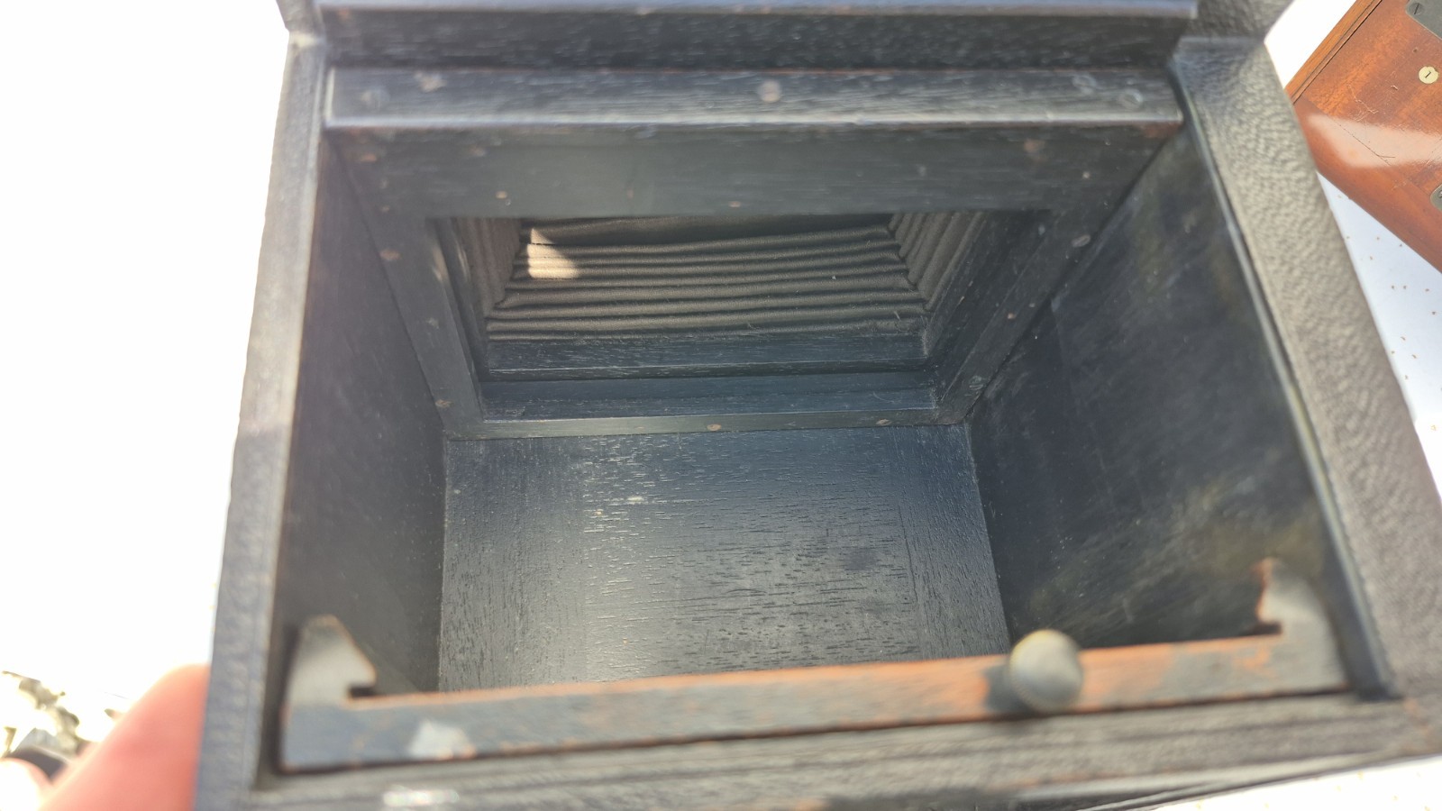 Newman & Guardia Universal Pattern B Box camera Richard Keene Derbyshire