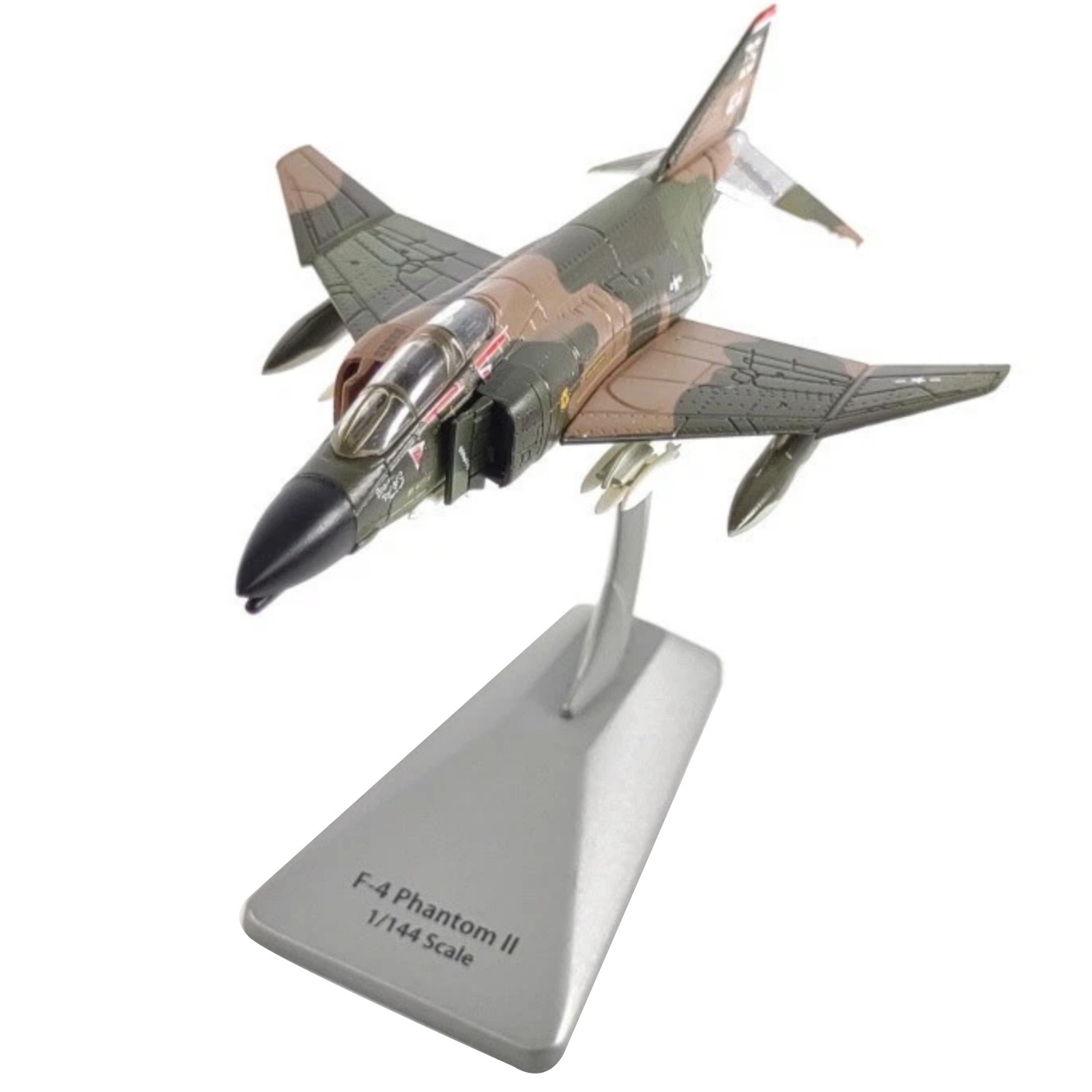 Brand New 14cm Diecast Alloy 1/144 USAF F-4 Phantom II Fighter Model Toy Gift
