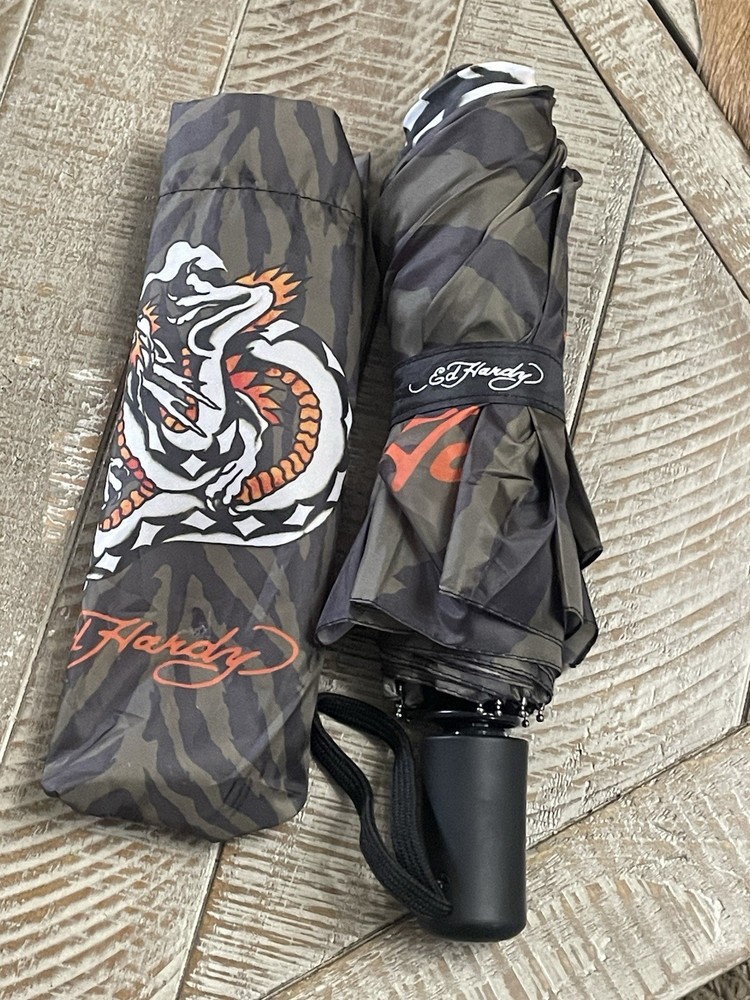 Ed Hardy Tiger Dragon Umbrella