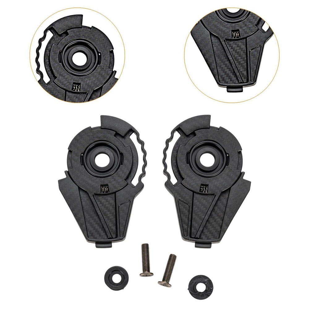 Compact Helmet Visors Base Left Right Premium ABS Material for Replacement Parts