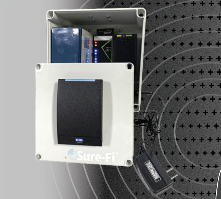 Sure-Fi Portable Access Kit Wiegand DS004 Controller and Remote HID ThinLine II