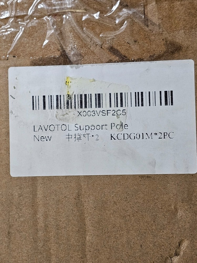 (QTY 2) Lavotol Adjustable Support Pole, Hand Support System, Steel Support Rod