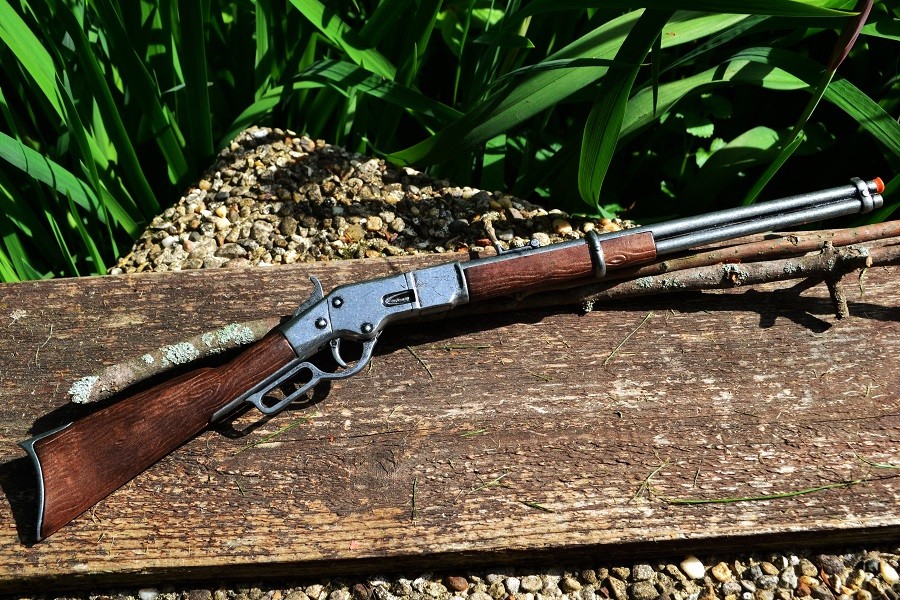 MINIATURE Winchester M1866 Lever-Action Carbine Rifle - 1866 - Denix Replica