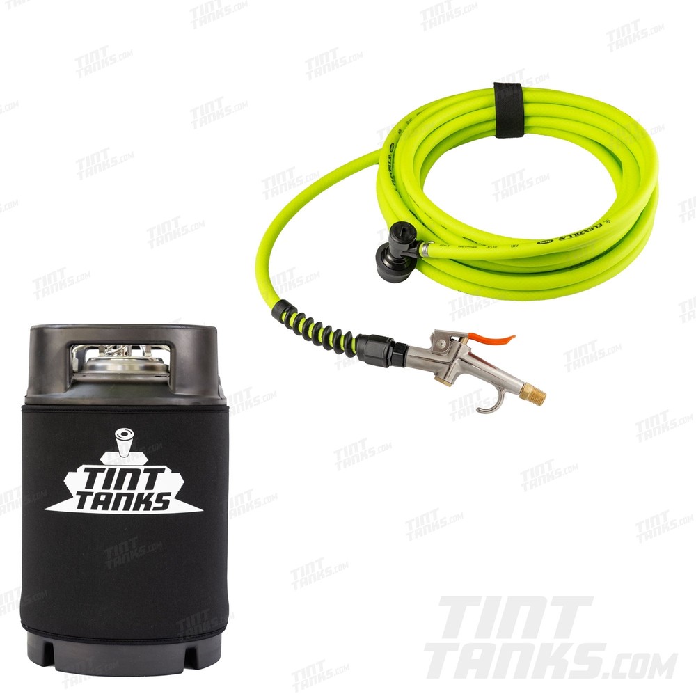 Window Tint Sprayer Mounting Solution Spray Tank + 25' Flexzilla Hose