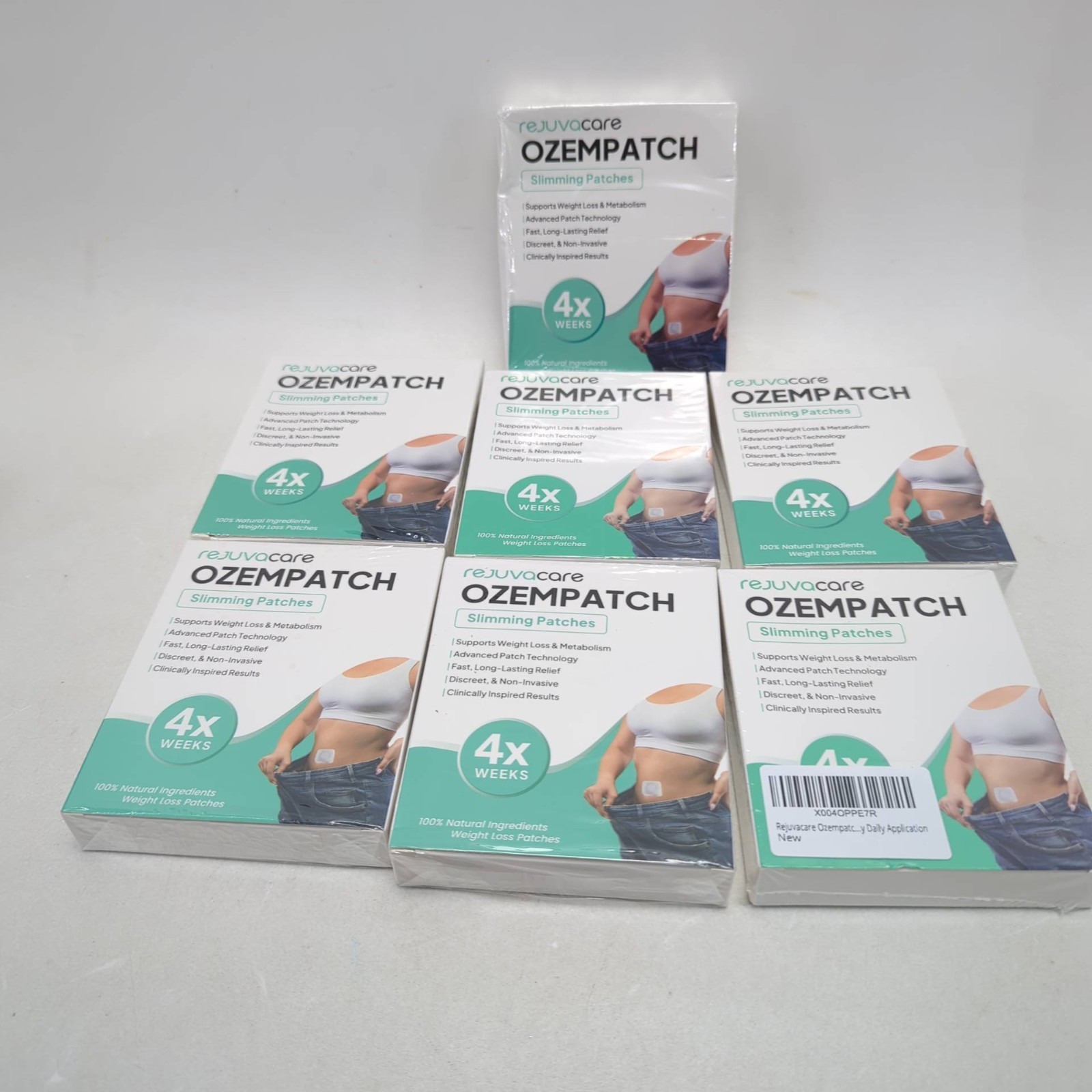 7 Rejuvacare OzemPatch Tonepatch Slimming Patches Lot Of 7 Months 210 Count