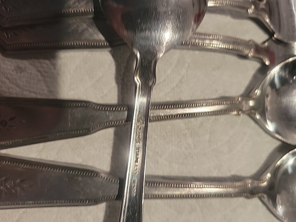 16pc VTG Rogers Stainless KOREA Flatware Replacements