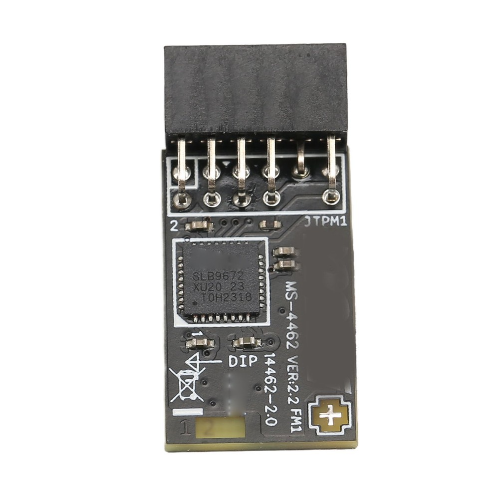 TPM2.0 Module With SLB 9672 SPI Interface For Motherboards