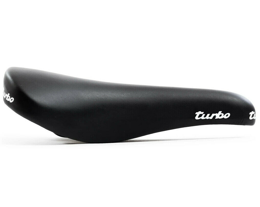 NEW SELLE ITALIA Turbo 1980 Vintage Bicycle Saddle FeC Alloy Rails: BLACK
