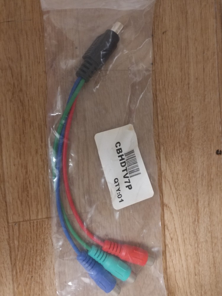 BFG Tech 7-Pin Video Card to HDTV Component Video Adapter Cable