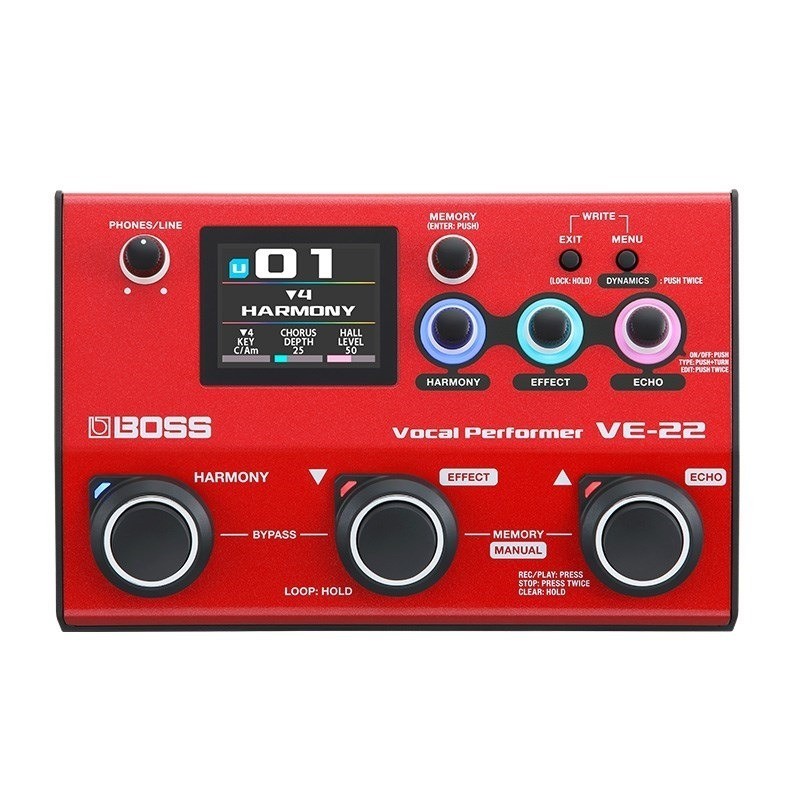 Boss VE-22 Vocal Performer Multi Effects Processor VE22