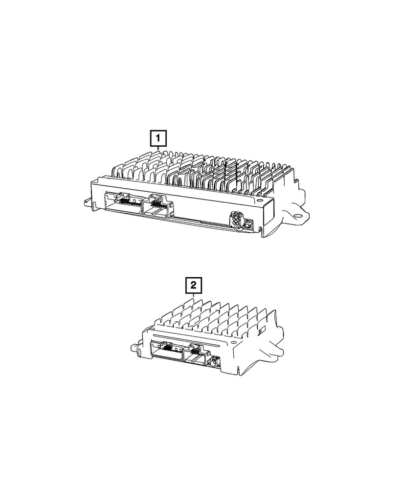 Genuine Mopar Central Adas Decision Module 68599684AD