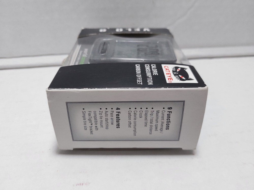 CatEye Velo 9 CC-VL820 Bicycle Computer Wired 9 Function Calorie Consumption