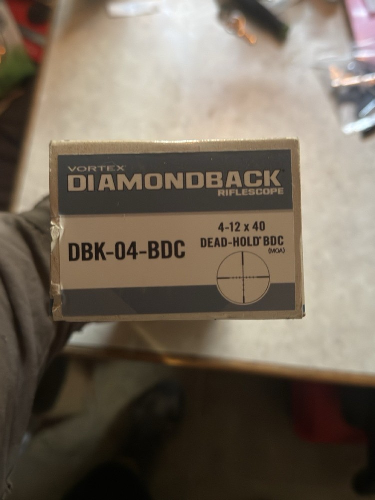 Vortex Diamondback 4-12x40mm Rifle Scope