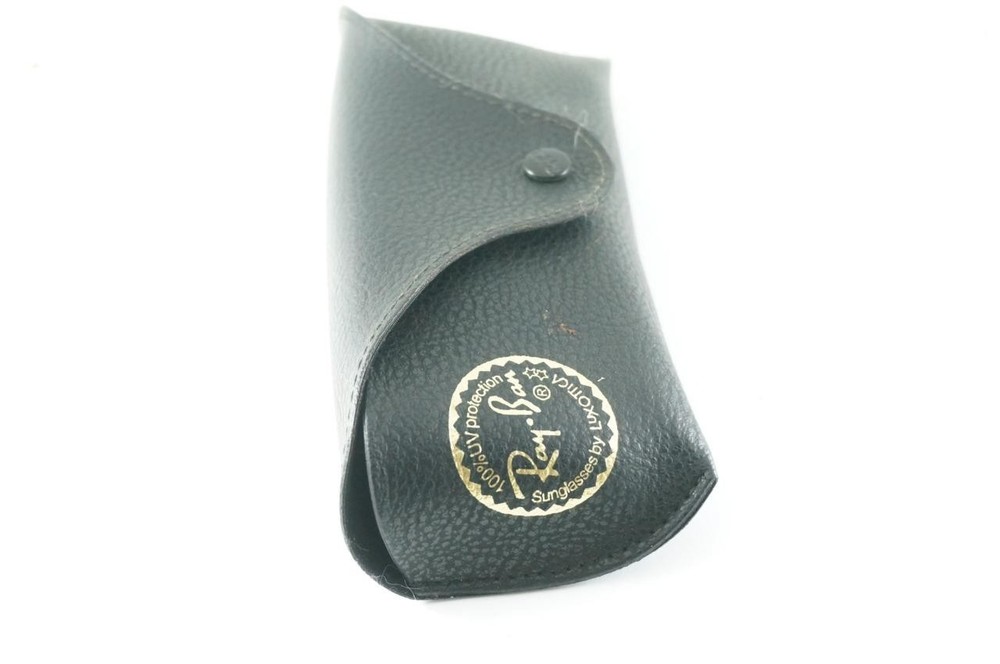 Rayban Black Sunglasses Case + Cleaning Cloth