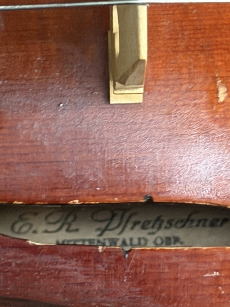 E.R. Pfretzschner Germany violin 1967