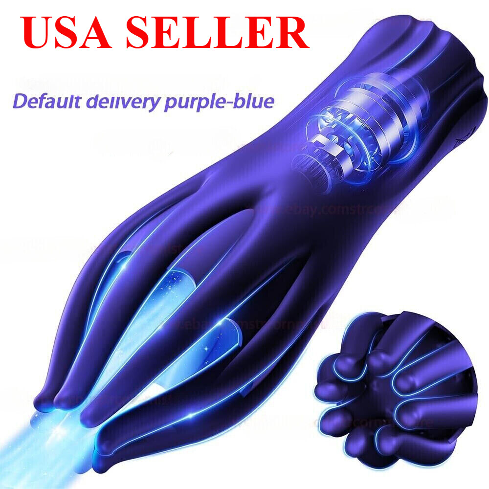 Male Masturbaters Automatic HandsFree Sucking Vibrating Cup Stroker Men Sex Toys