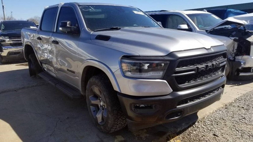 2019-2023 Dodge Ram 1500 Pickup Left Driver Sun Visor Illuminated Black