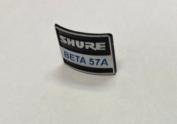 Shure 39F926 Replacement Identification Plate for Beta57A Wired Microphones