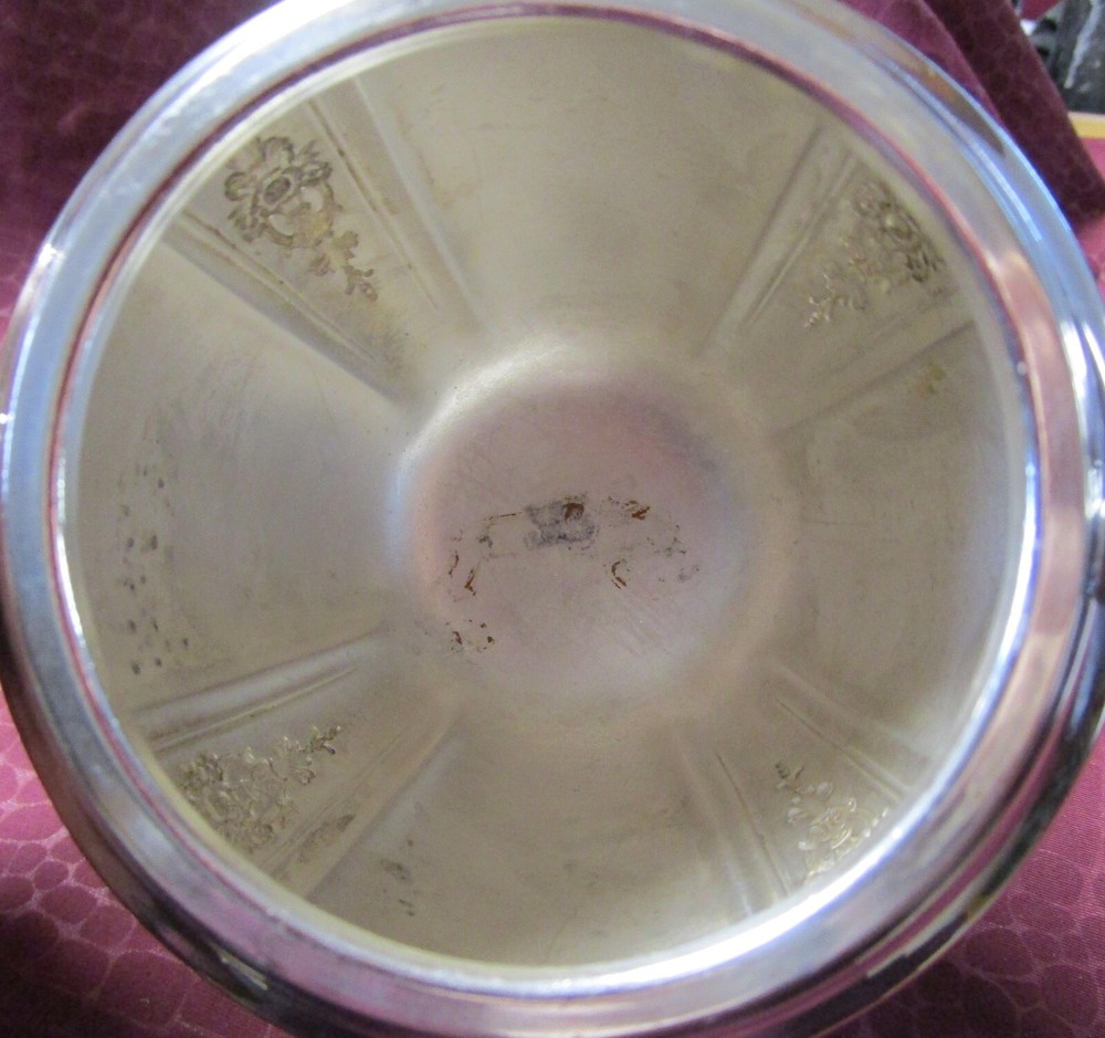 AMBASSADOR 1919 Rogers Silverplate 3 Pc Coffee Service No Monogram bbg