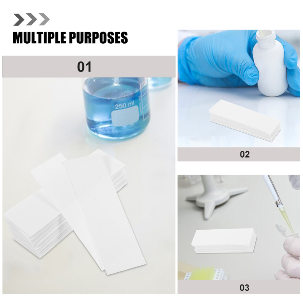 200 Pcs Chromatography Strips Paper Tlc Experiments Science Lab Child
