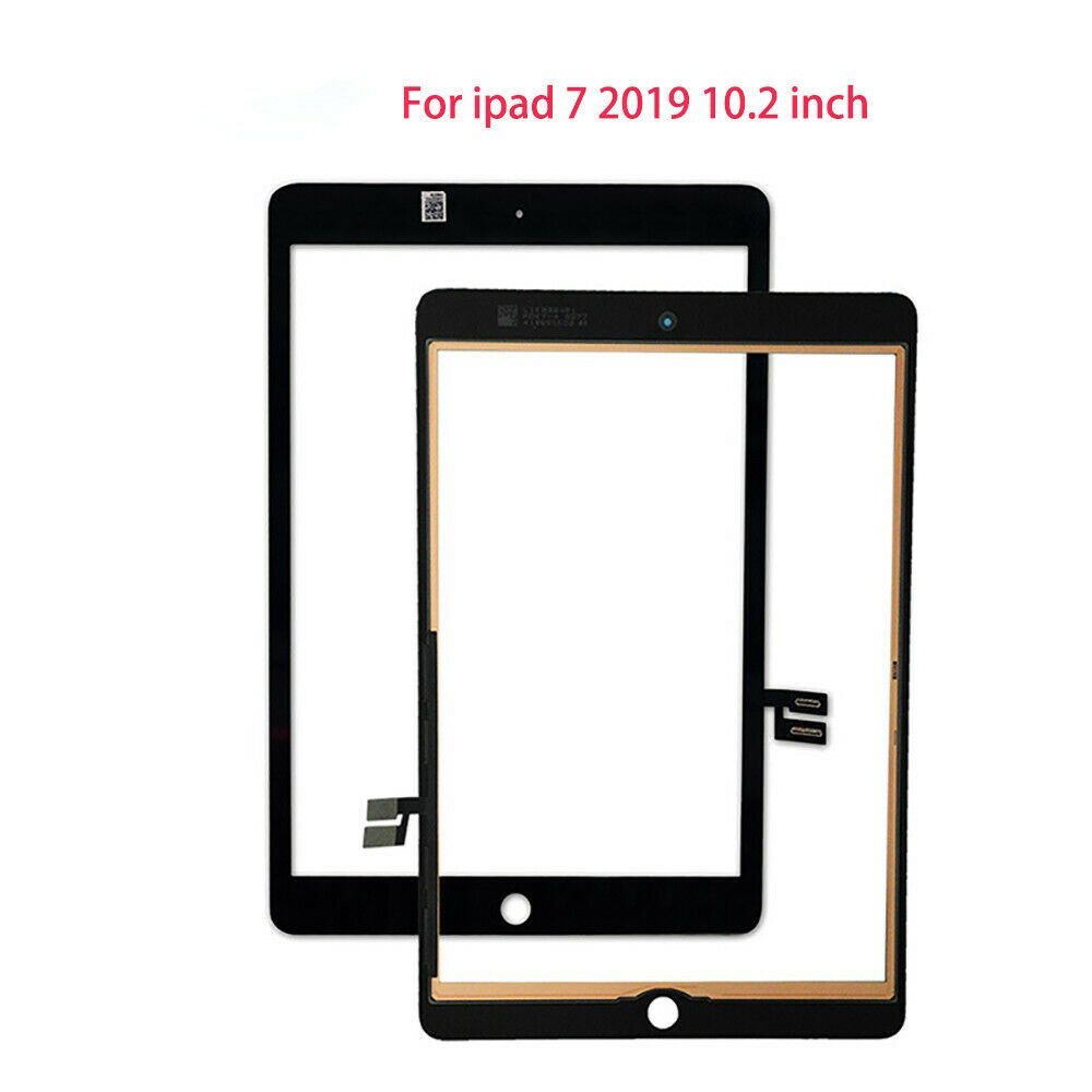 For Ipad 7 7th Gen 10.2 Touch Screen Digitizer Glass Panel Replacement Black