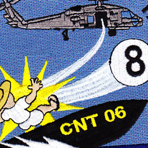 USS S.W. Groves HSL-46 DET-8 Patch