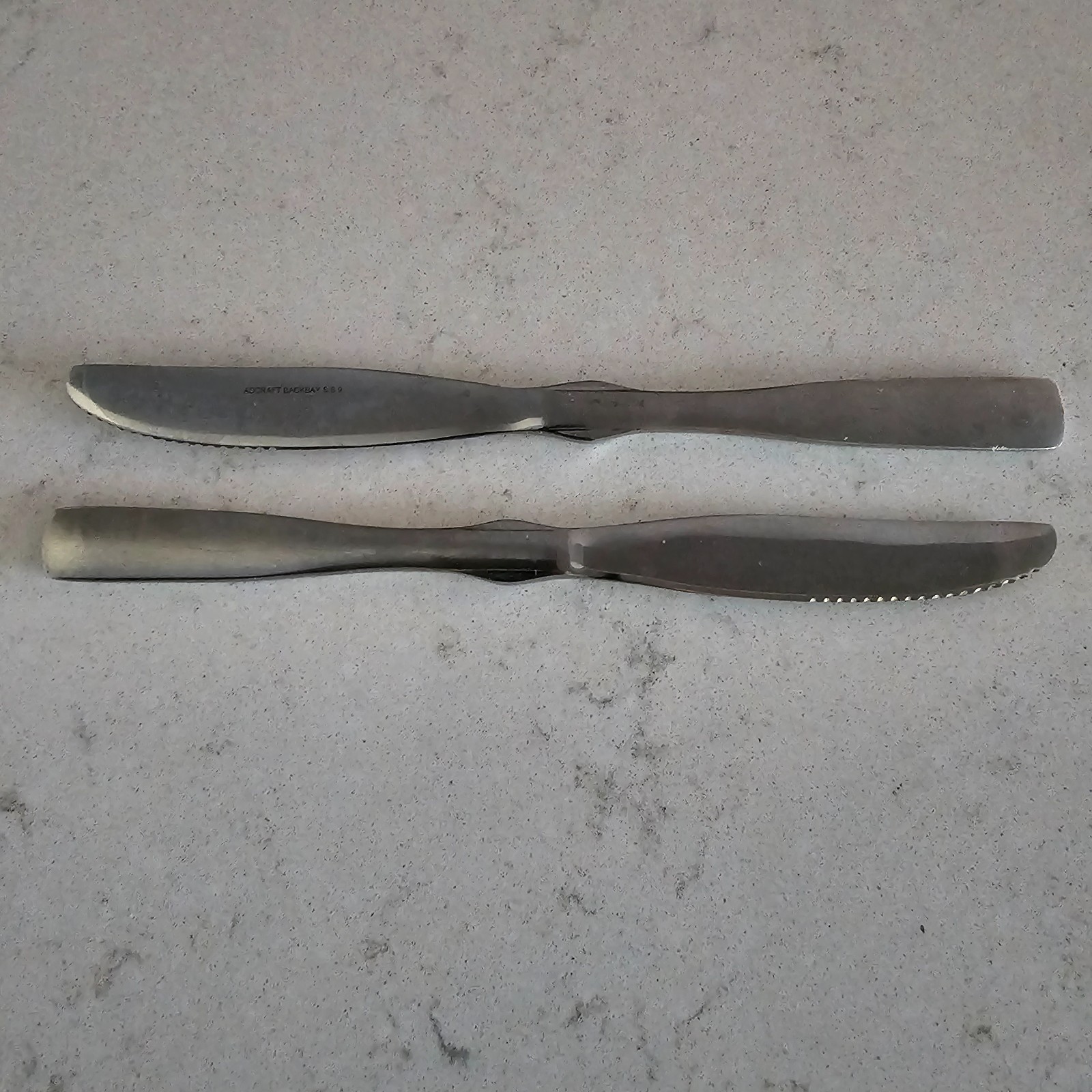 Restaurant Supplies 48 Dinner Knives Flatware Silverware Adcraft Backbay