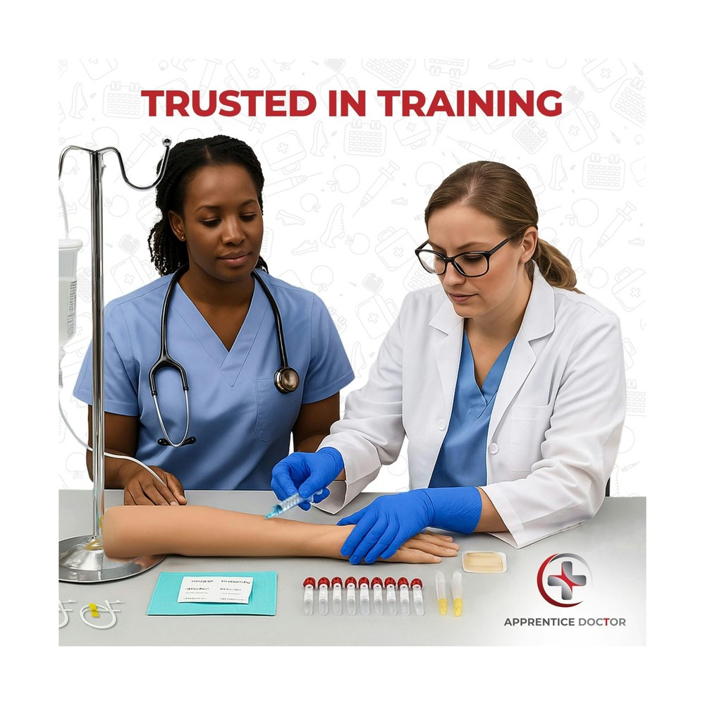 The Apprentice Doctor Phlebotomy Practice Kit – Complete Phlebotomy Traini