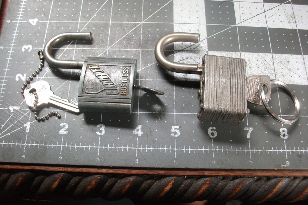 2-Utility Locks w/ keys - Slaymaker-Master