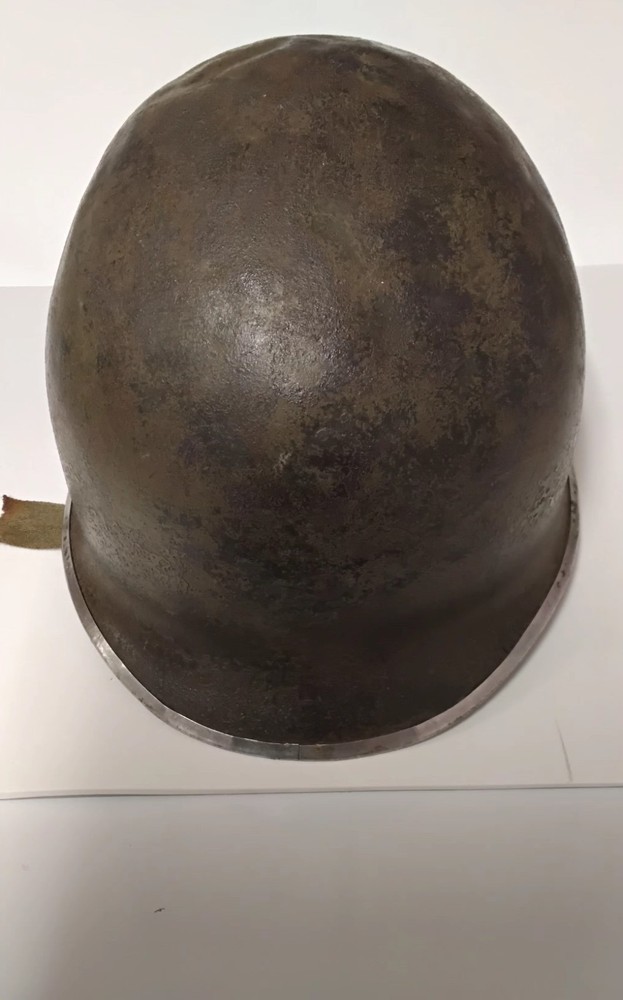 The object in the image is a U.S. M1 combat helmet shell