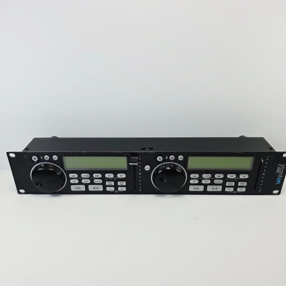 Stanton C.502 Professional Dual CD Player & Control Panel AS-IS FOR REPAIR