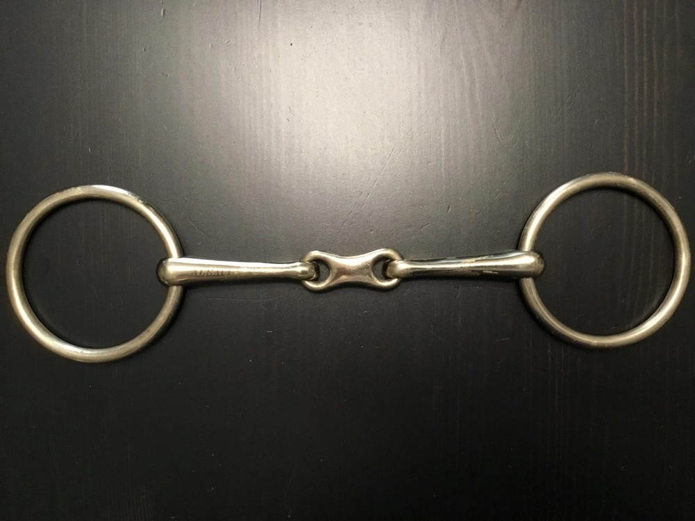 ALBACON German Silver Loose Lage Ring French Link Snaffle Bit
