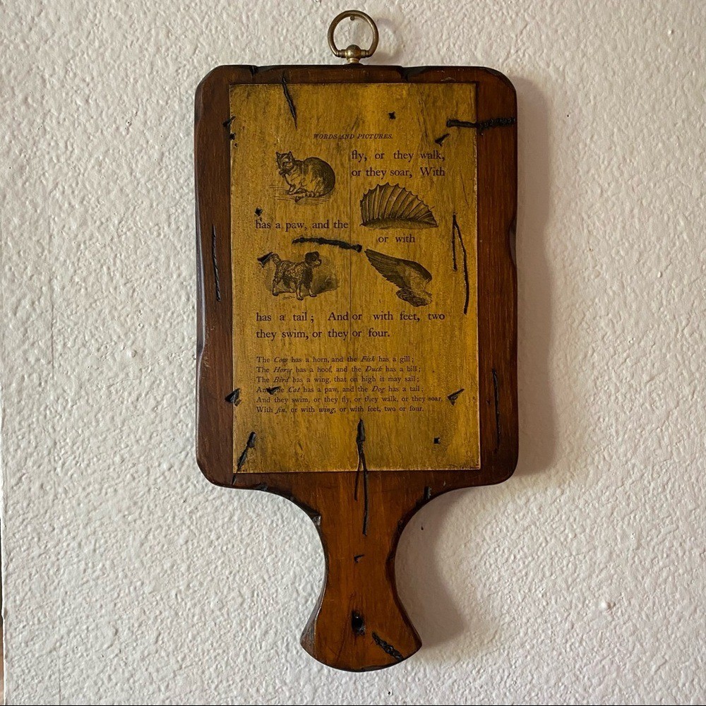Vintage Rustic Cutting Board