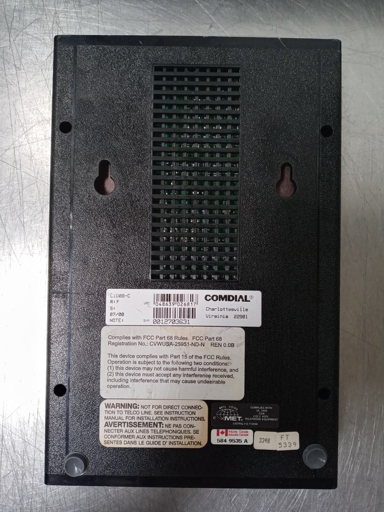 Comdial CID08-C 8-Port Caller ID Unit