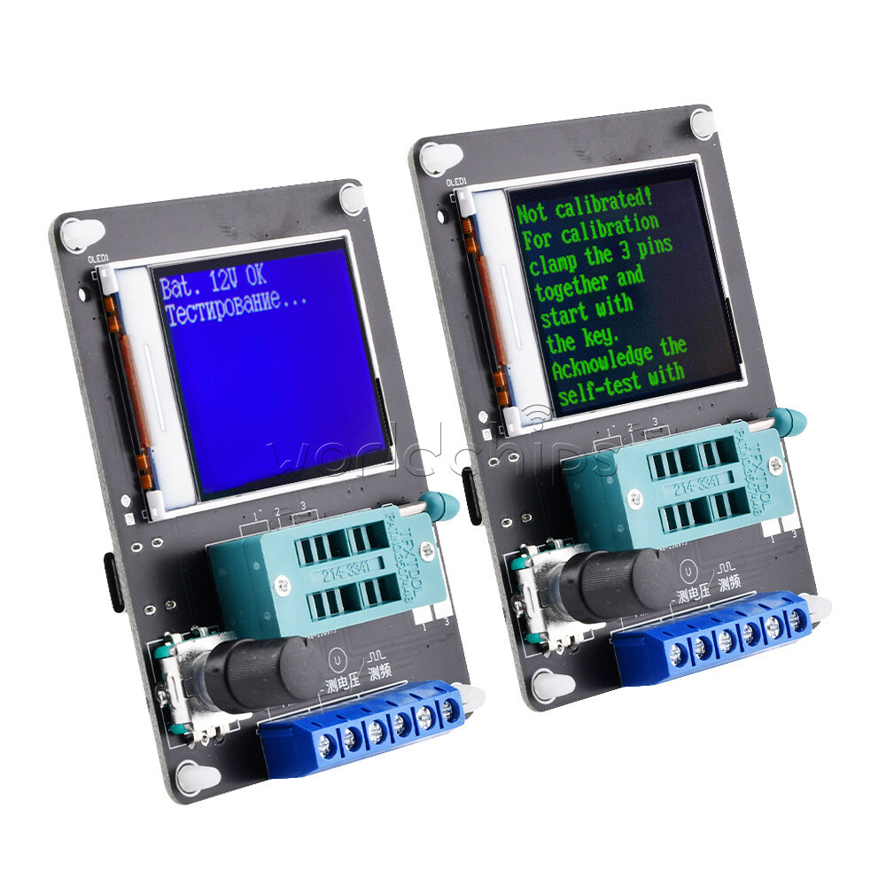 GM328A Transistor Tester Diode Capacitance Inductance ESR Volt Frequency Meter