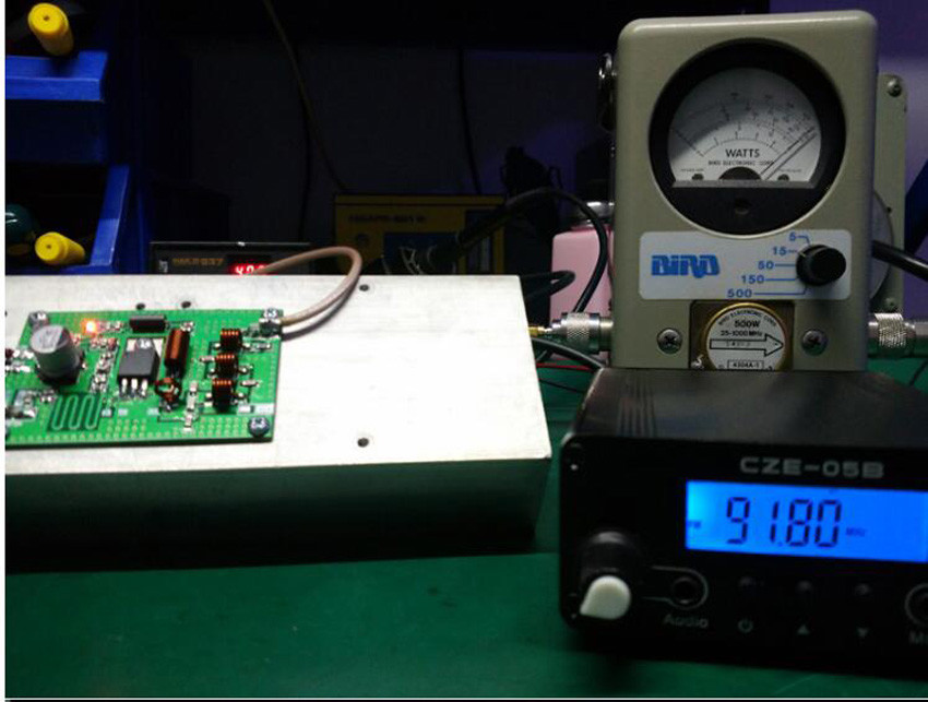 15W 75-110Mhz FM Transmitter Module FM Amplifier Board