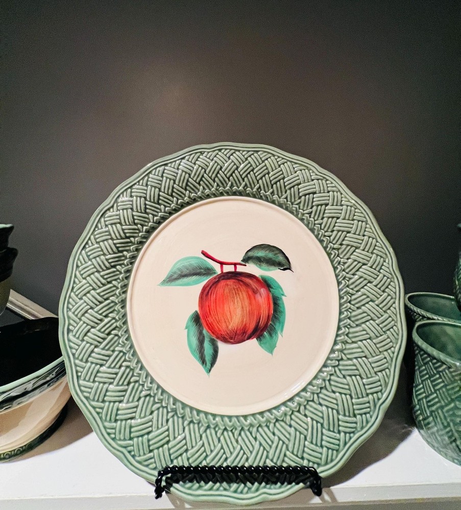 Noble Excellence Stoneware Peach Dinnerware Set – 9 Piece