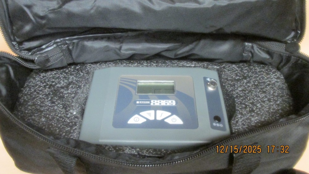 Rycom transmitter 8869 with leads and ground spike + case