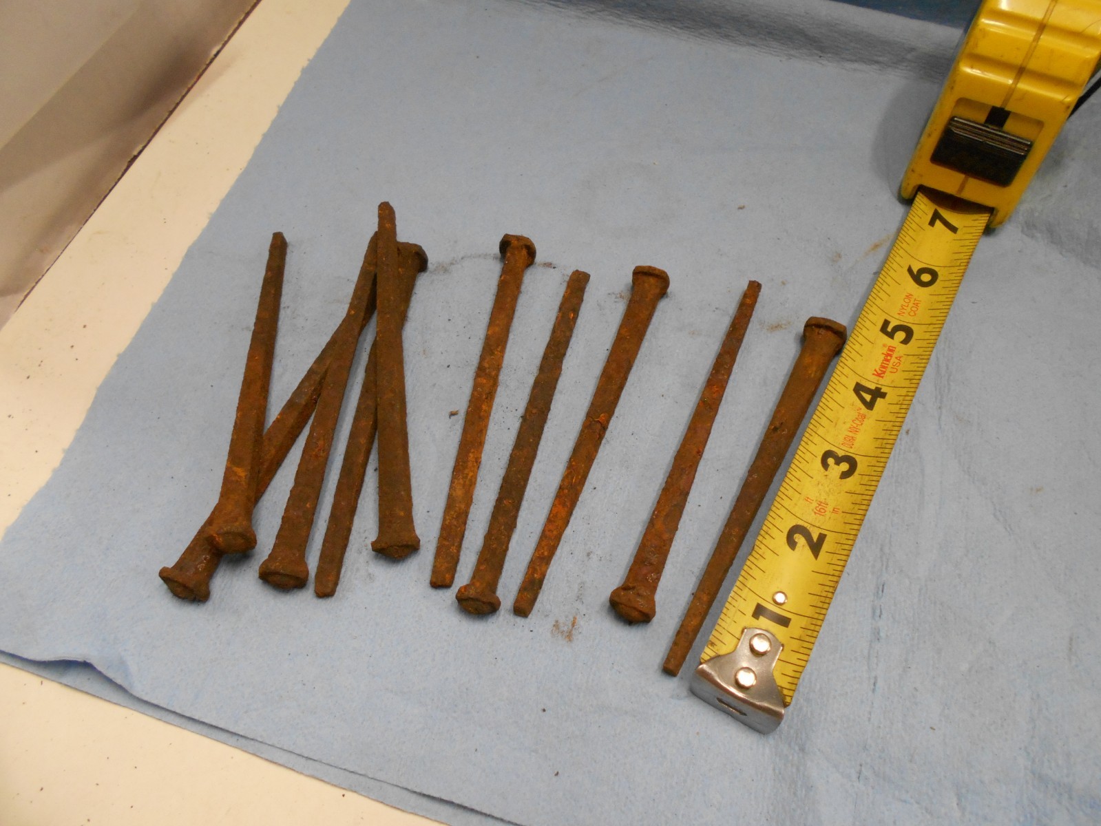 4-1/2" long Antique Square BARN / Coffin Nails 10 to a pack