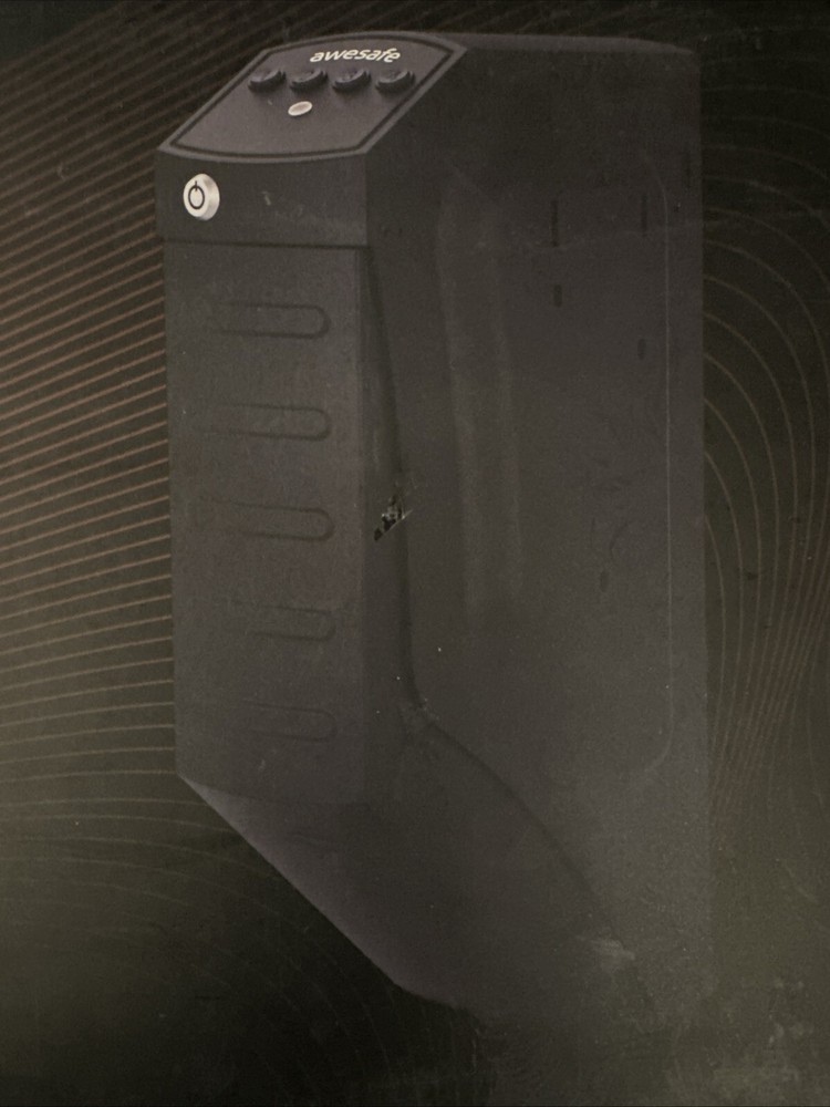 awesafe Quick Access Mounted Handgun Safe With Keys Drop down Keypad Lock