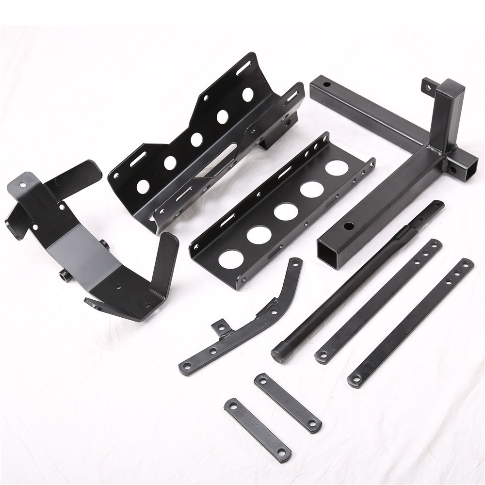 800lb Motorcycle Scooter Carrier 2" Tow Receiver Trailer Hauler Hitch Mount Rack