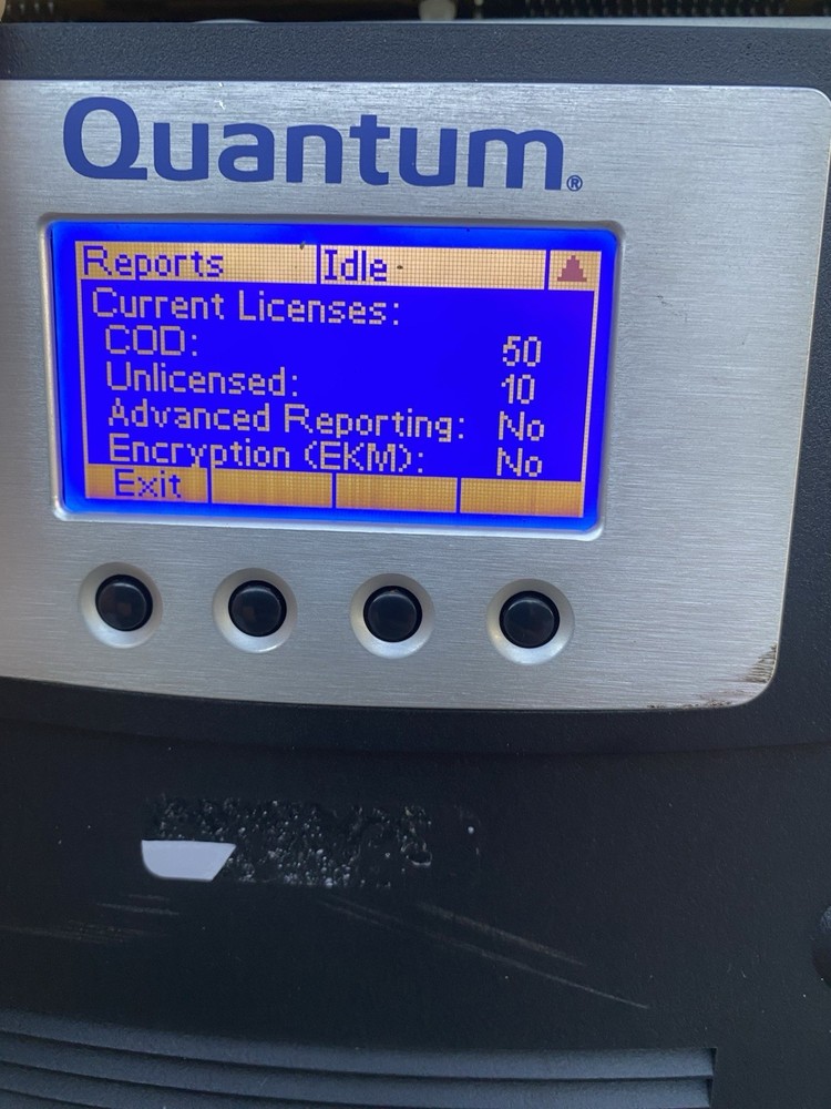 Quantum Scalar i40 Rack-Mounted Unit C Grade Condition