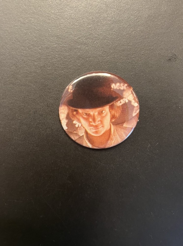 A Clockwork Orange Pinback Button. Original Handmade 1.5” Button.