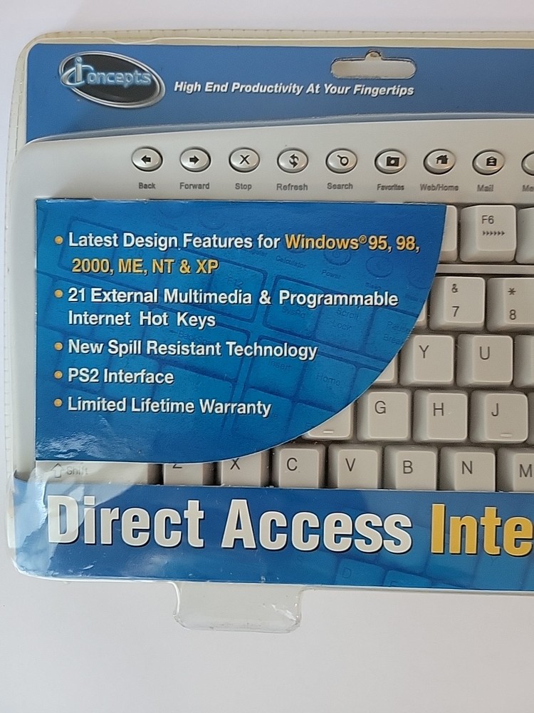 i Concepts Keyboard Computer