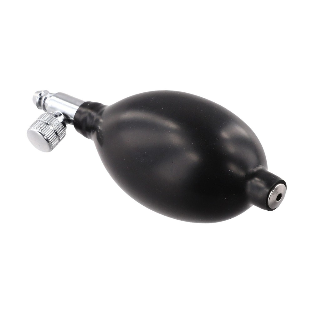Black Rubber Replacement Sphygmomanometer Pump Bulb for Inflatable Devices