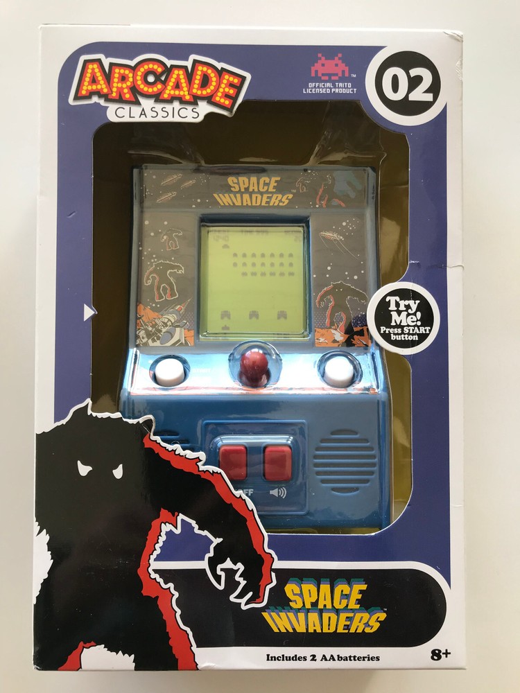 2 Bridge Direct Basic Fun Arcade Classics 01 Pac-Man 02 Space Invaders 2016 NEW