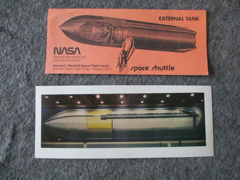 NASA SPACE SHUTTLE/SRB/EXTERNAL TANK COATINGS(+SAMPLE)/METALS/MATERIALS REPORTS+
