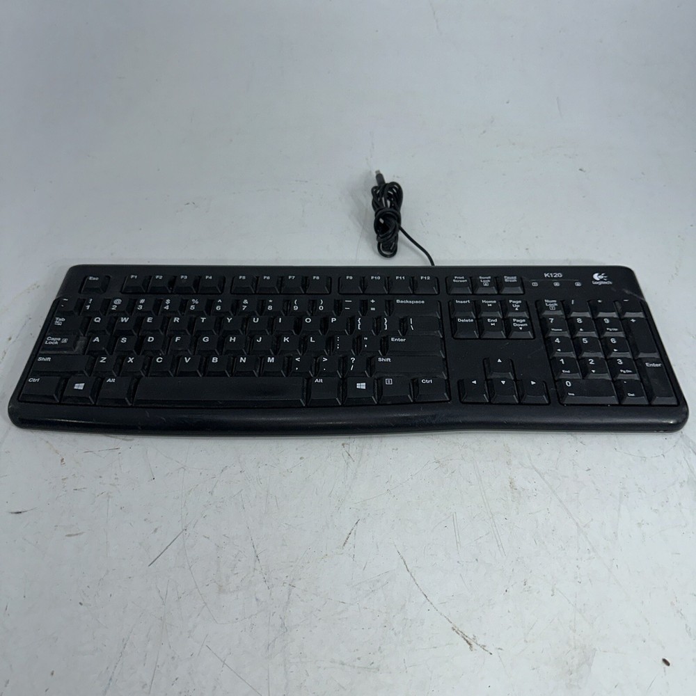 Logitech K120 Desktop USB Keyboard - Used