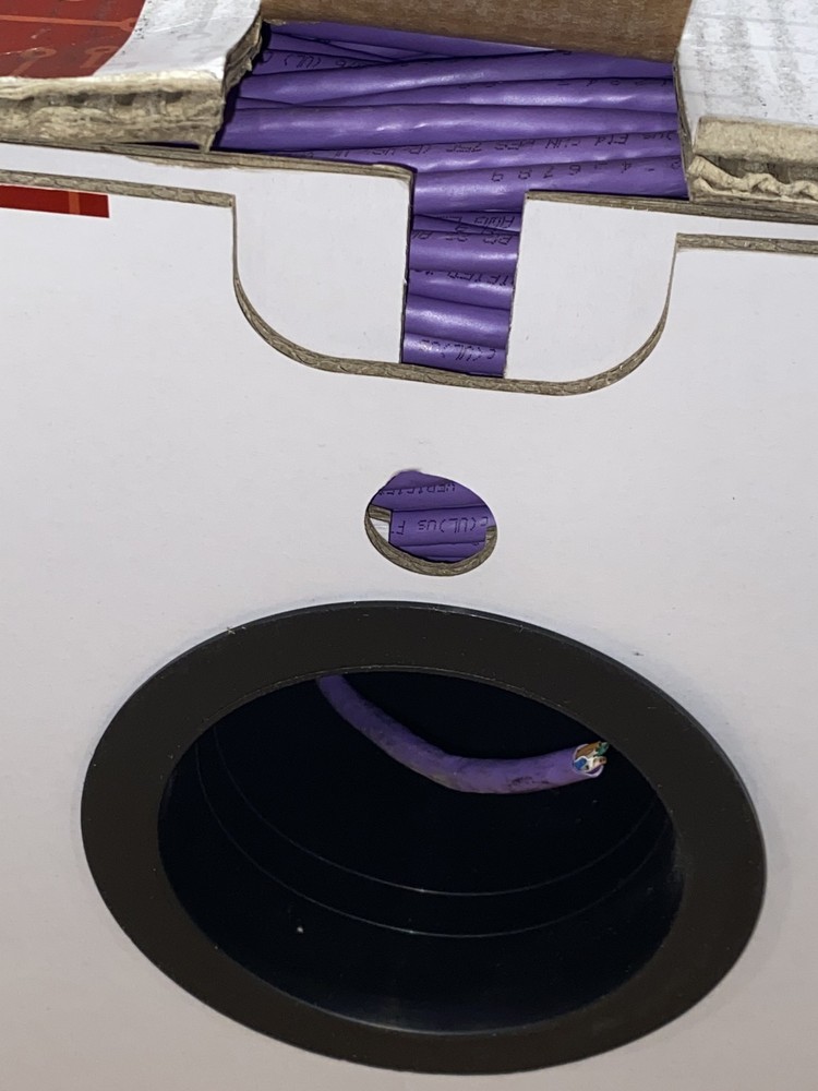 ADI Pro CAT6 Riser Cable 23/4Pr Purple 0E-CMR6PUR