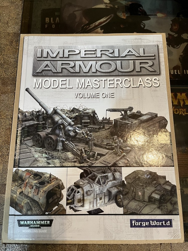Warhammer 40k 7th Edition Codices Hardcover, Forgeworld Model Masterclass Vol. 1